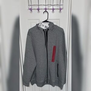 Grey Heather Everyday Full Zip Active Hoodie